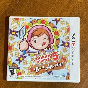 Cooking Mama 5 - Nintendo 3DS - Box Included!